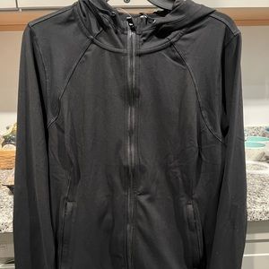 Workout Jacket-Hooded Zip Up